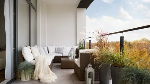 Balcony interior design